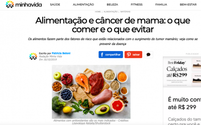 Alimentação e câncer de mama: o que comer e o que evitar