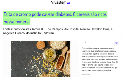 Falta de cromo pode causar diabetes: 6 cereais são ricos nesse mineral